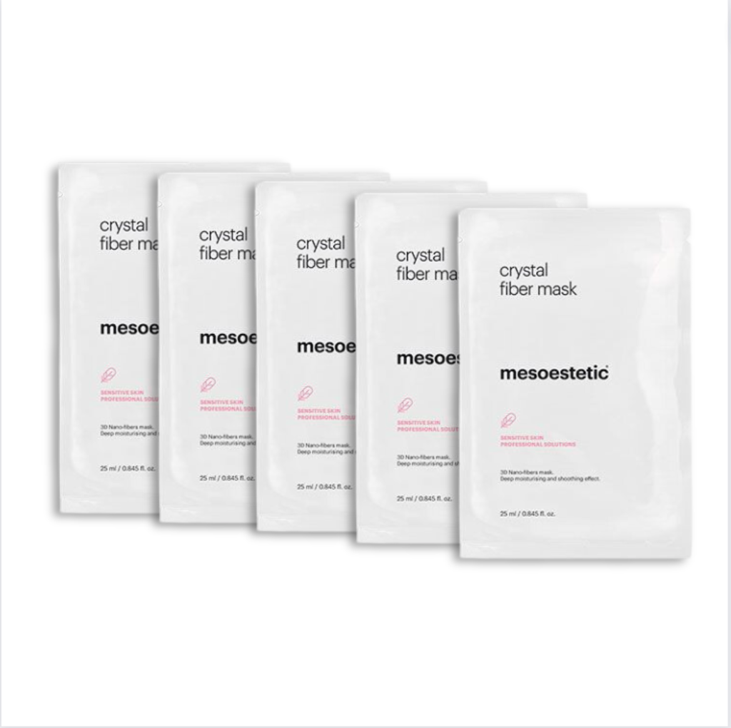 Mesoestetic Crystal Fiber Mask 5 stuks