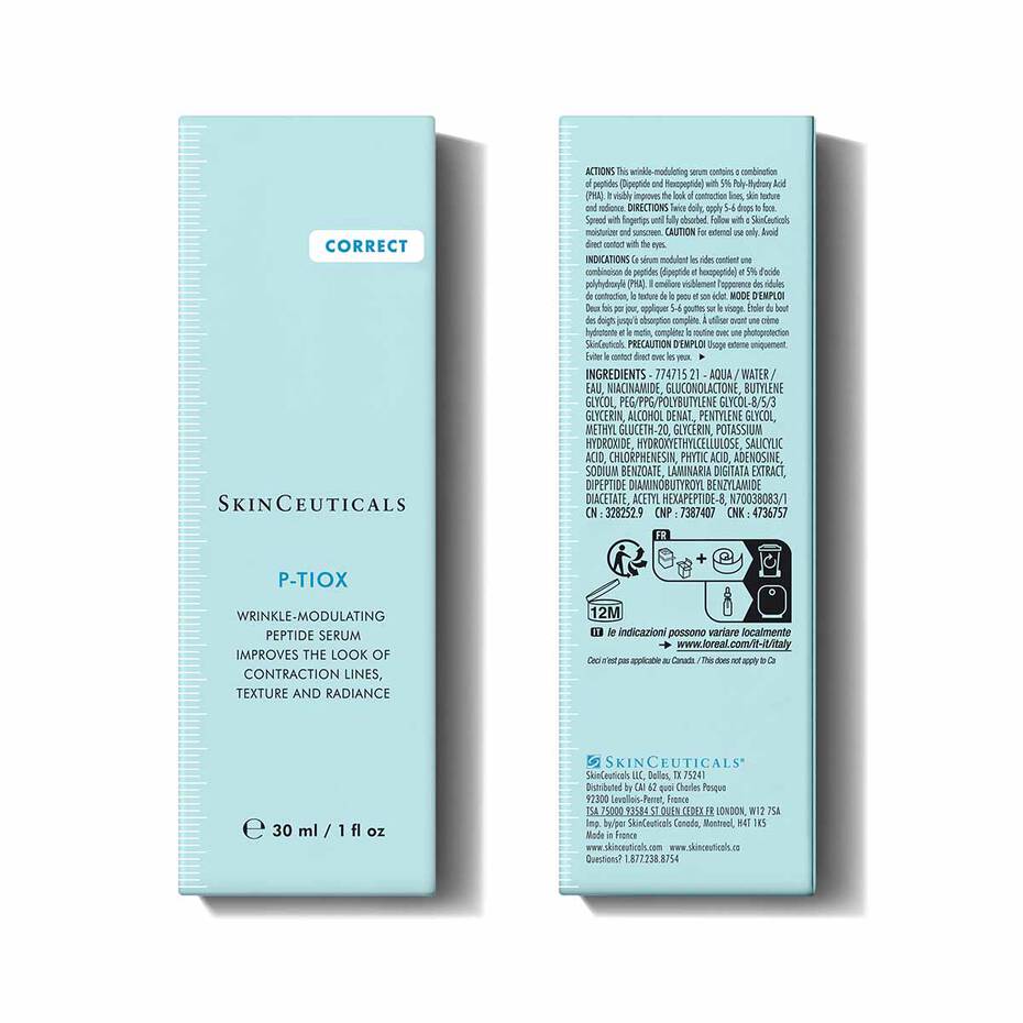 SkinCeuticals P-Tiox Serum – Anti-Falten-Peptidkomplex – 30 ml