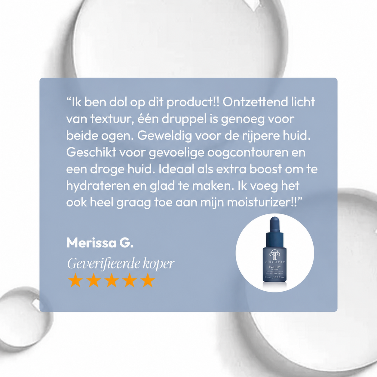 Circadia Eye Lift Serum 15 ml