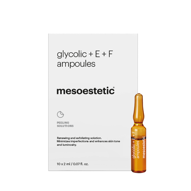 Mesoestetic Glycolic + E + F Ampullen 10×2 ml 