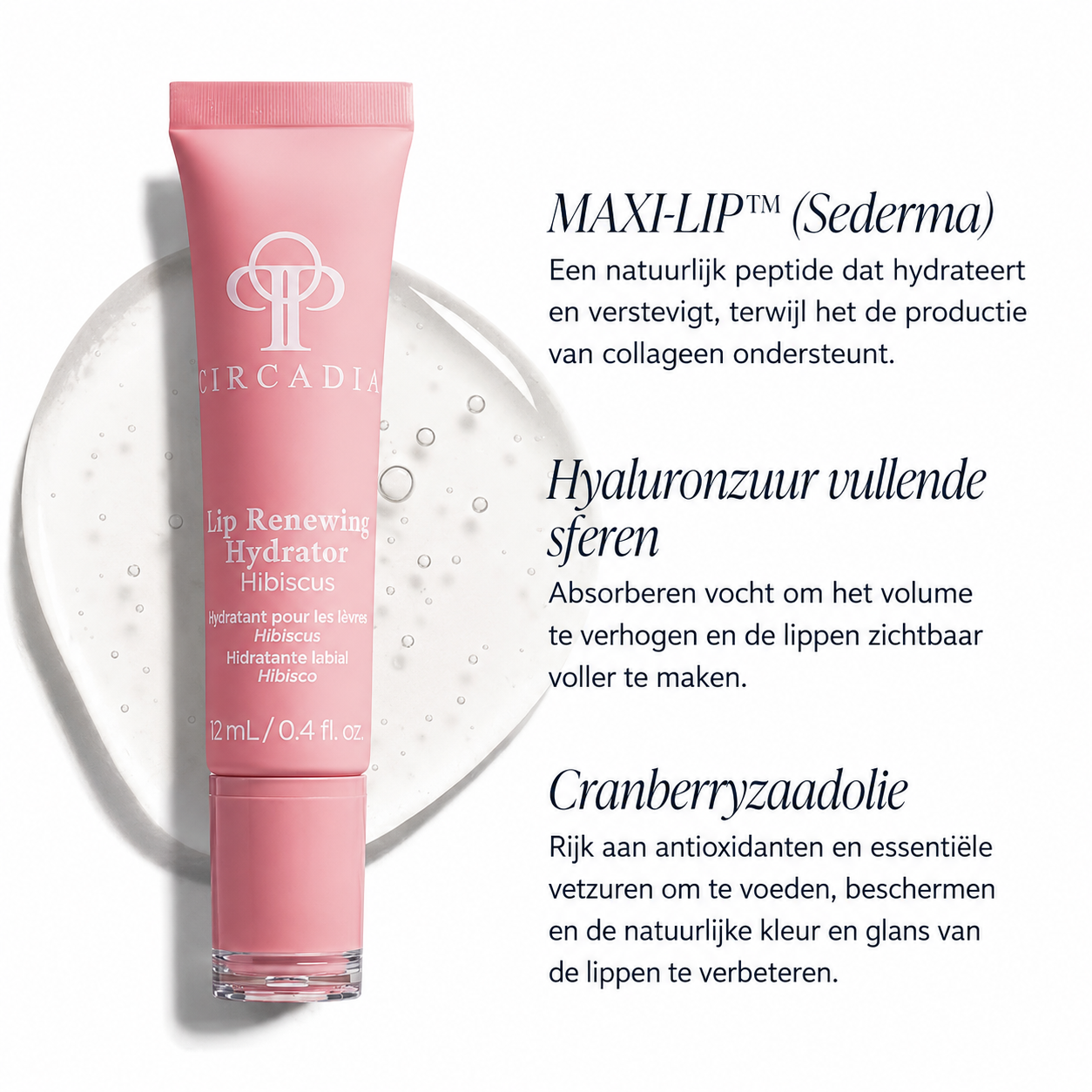 Circadia Lip Renewing Hydrator  Hibiscus