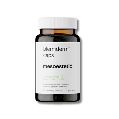 Mesoestetic Blemiderm® Caps – 60 Capsules – Voedingssupplement voor Onzuivere Huid en Acne