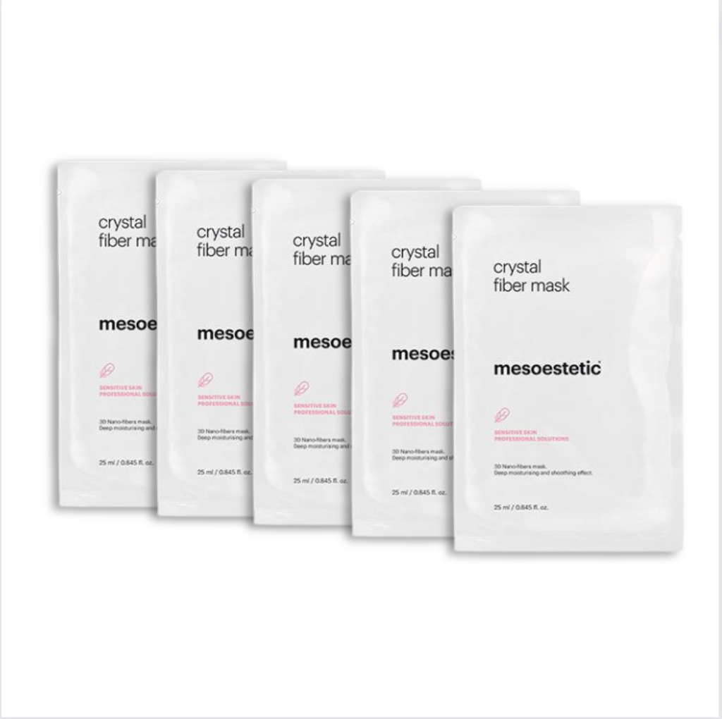 Mesoestetic Crystal Fiber Mask 5 Stück