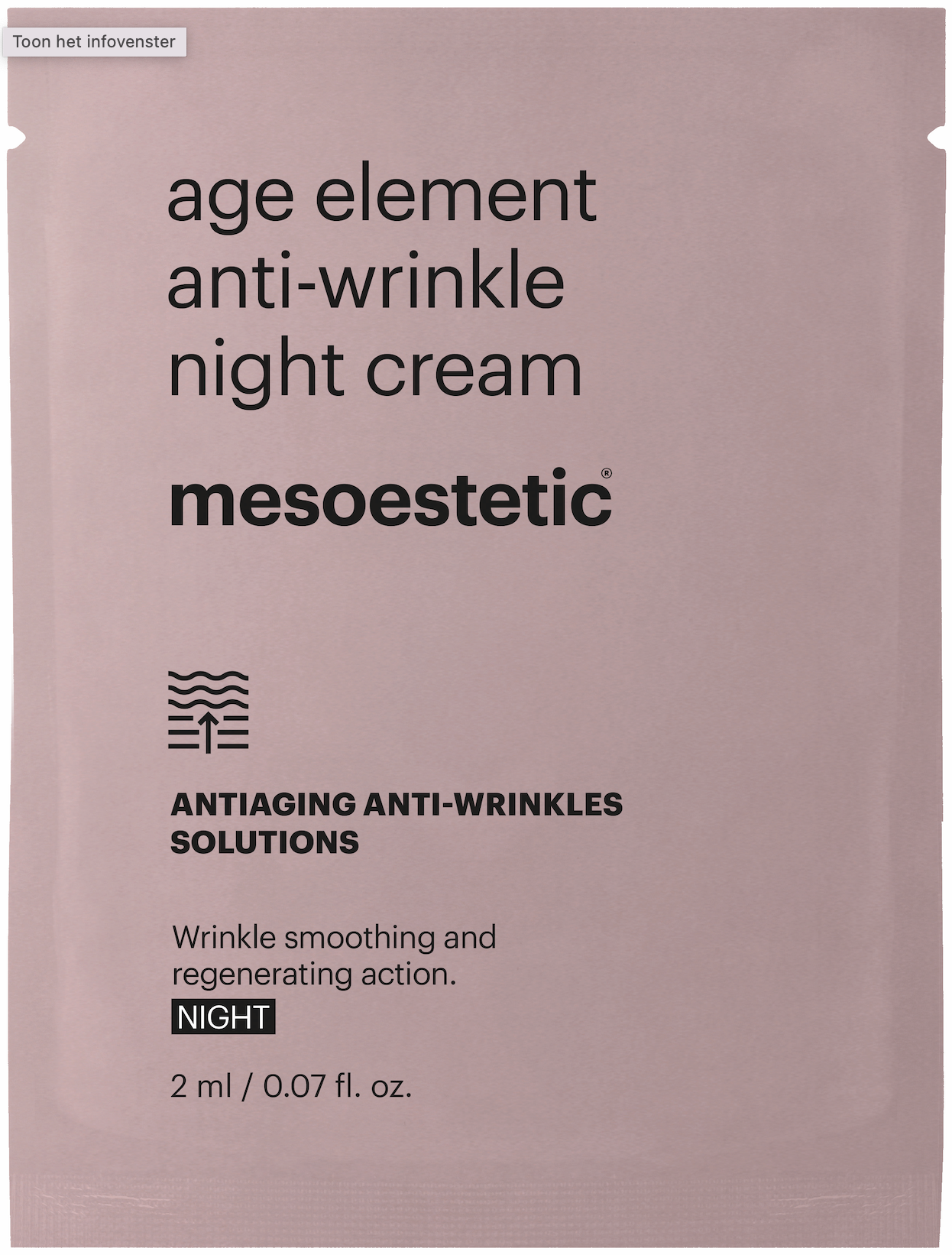 [Sample] Age Element Anti-wrinkle Night Cream