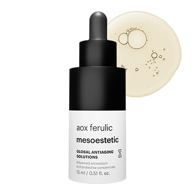 Mesoestetic AOX Ferulic Serum – Antioxidant Vitamine C Serum tegen Huidveroudering – Verstevigt en Verheldert – 15 ml
