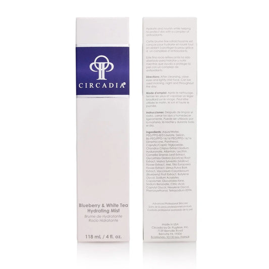 Circadia Blueberry & White Tea Hydrating Mist - 118 ml ( Oude Verpakking) | THT 03/2028