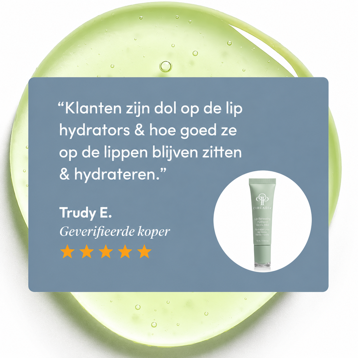 Circadia Lip Renewing Hydrator Vanille-Minze 12 ml