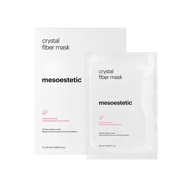 Mesoestetic Crystal Fiber Mask 5 Stück