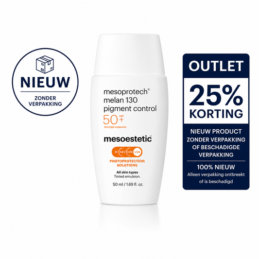 Mesoestetic Mesoprotech Melan 130+ SPF Pigment Control 50 ml (Nieuw, zonder verpakking)