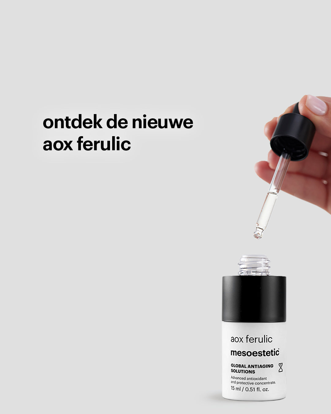 Mesoestetic AOX Ferulic Antioxidant Serum met Vitamine C – Huid