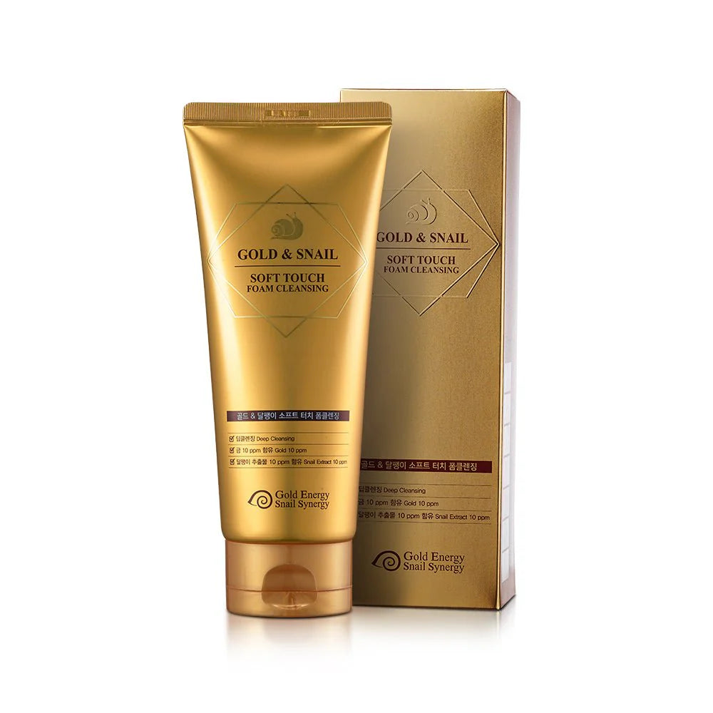 GOLD SNAIL SOFT TOUCH FOAM CLEANSING 170 gr