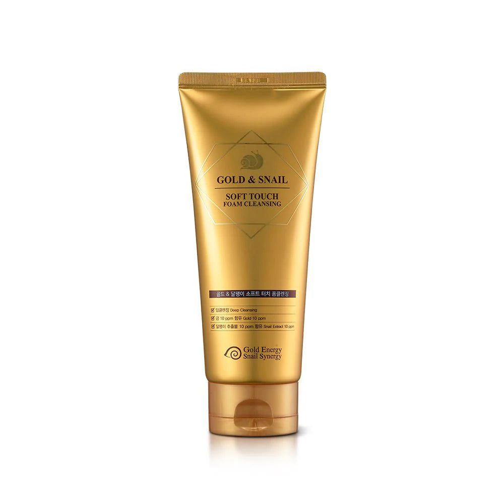 GOLD SNAIL SOFT TOUCH FOAM CLEANSING 170 gr